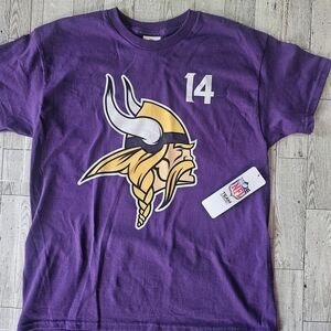 NFL Youth Minnesota Vikings Tee Size Large #14 Darnold